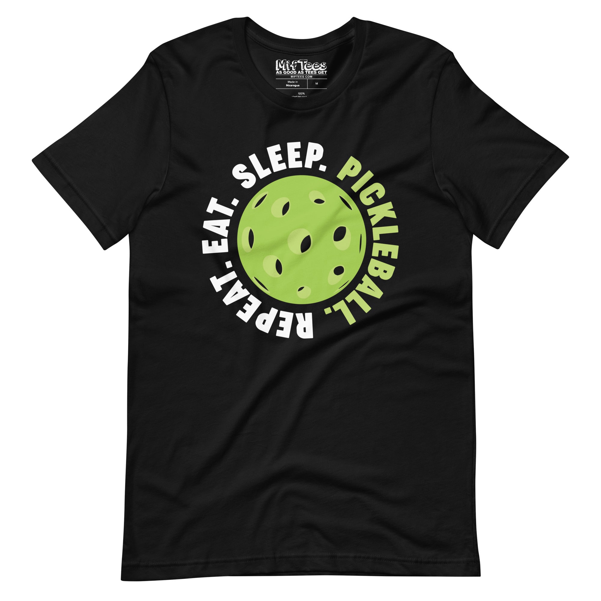 Eat Sleep Pickleball Repeat t-shirt