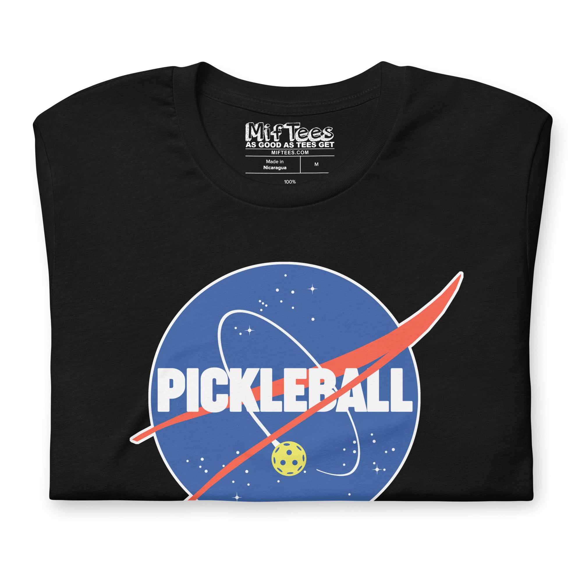 Pickleball NASA t-shirt