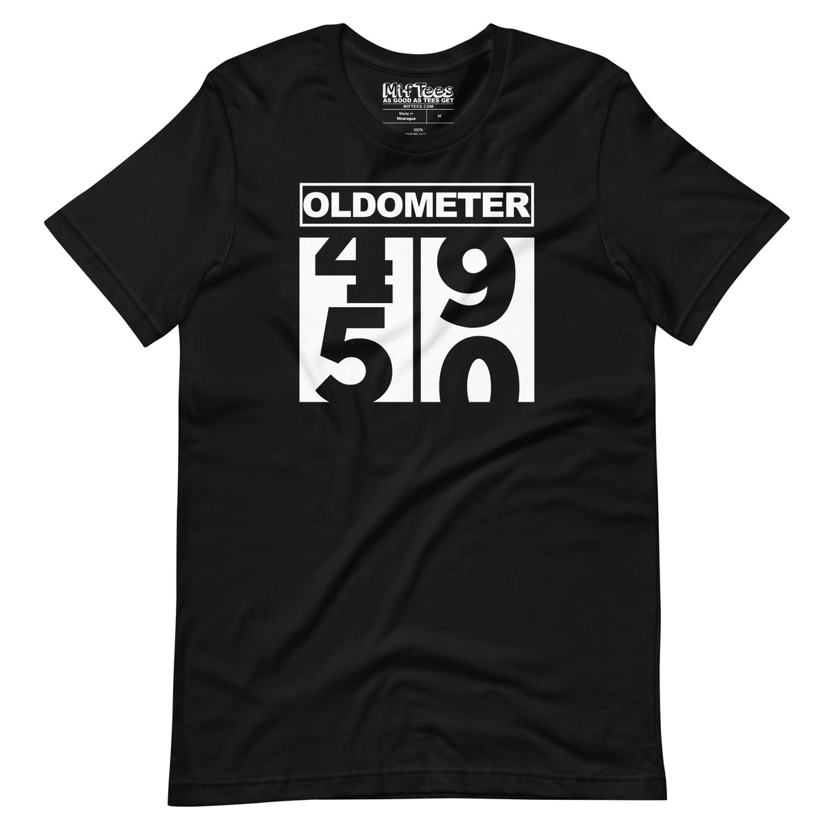 50th Birthday Oldometer t-shirt