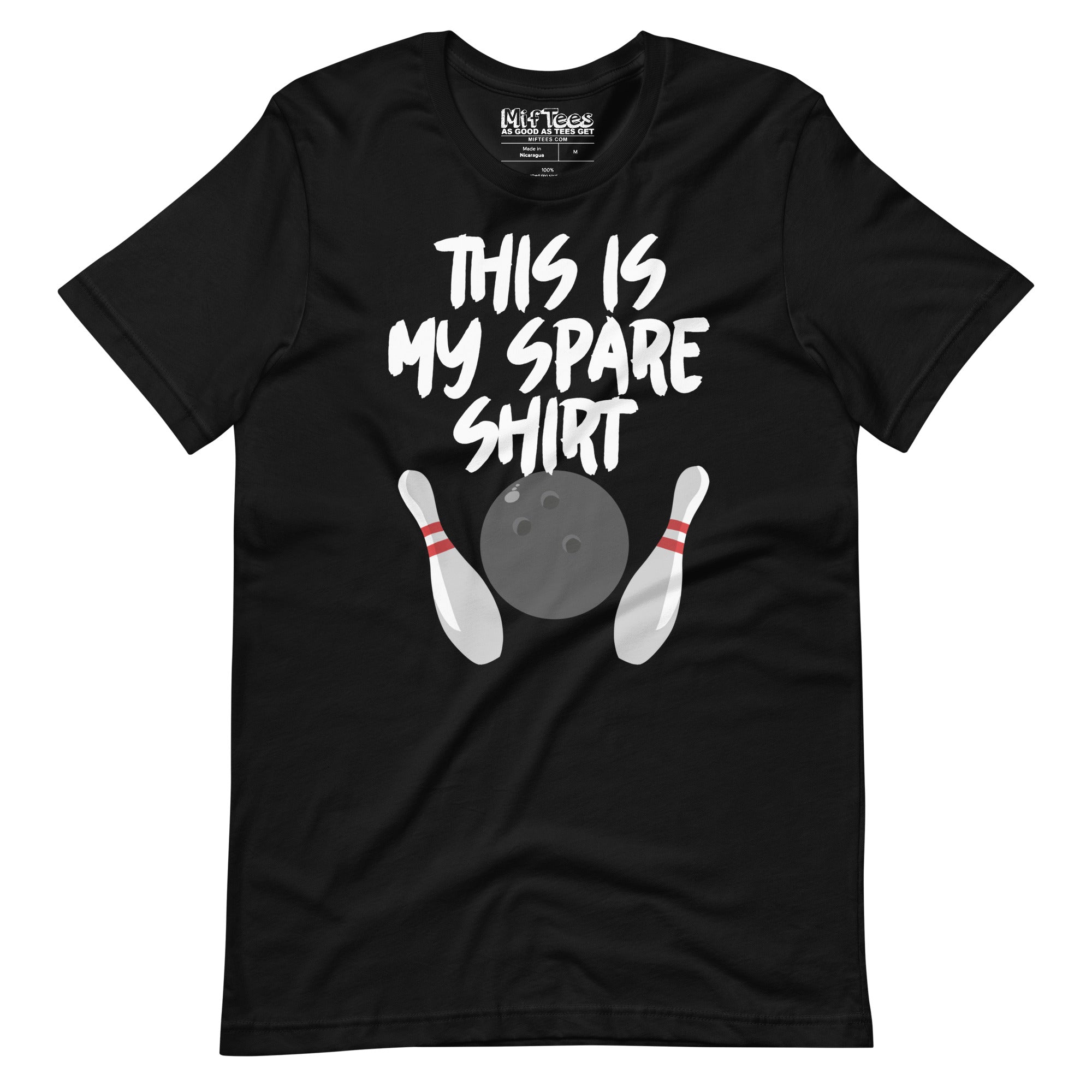 This is My Spare Shirt Bowling t-shirt