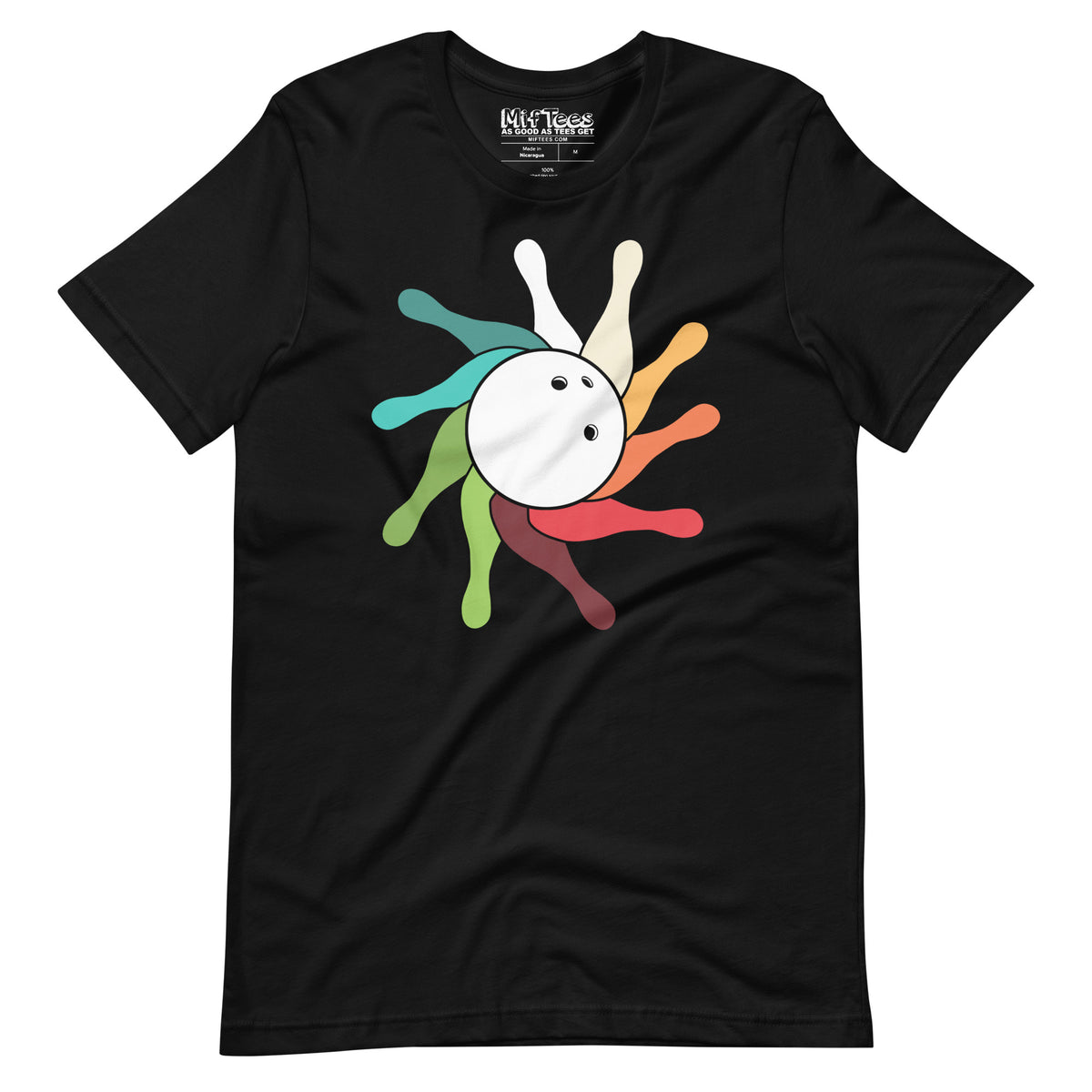 retro Bowling Pins t-shirt