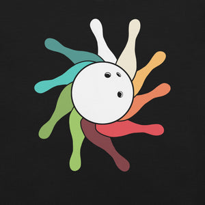 retro Bowling Pins t-shirt