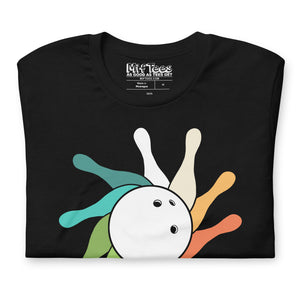 retro Bowling Pins t-shirt