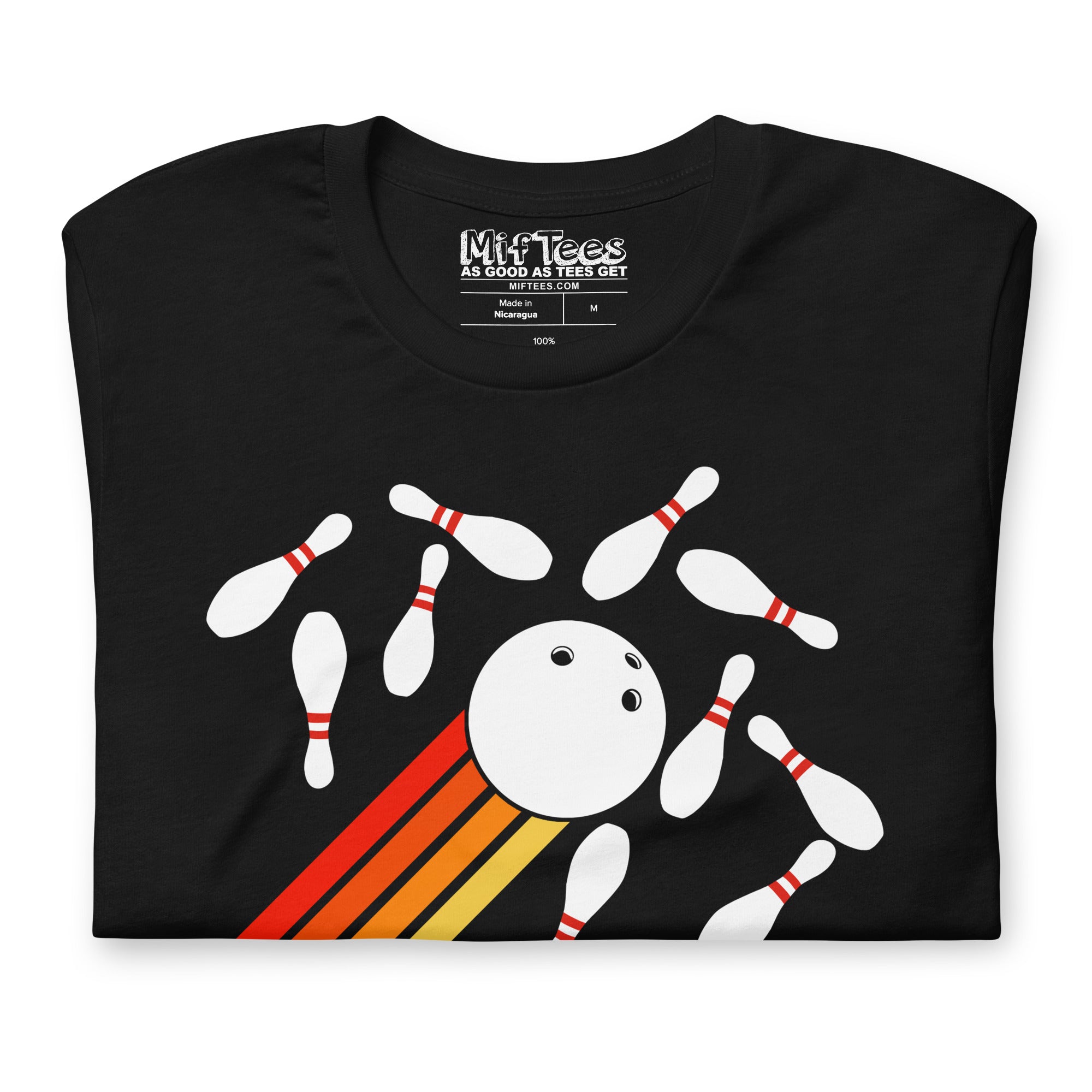 retro Bowling Strike t-shirt