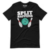 Bowling Split Happens t-shirt