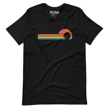 Load image into Gallery viewer, Retro Sunset Bowling t-shirt
