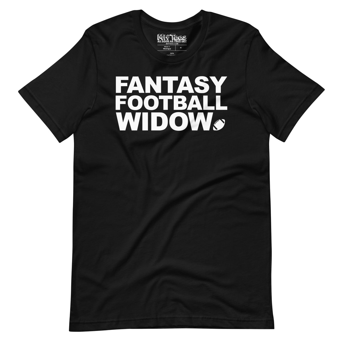 Fantasy Football Widow T-Shirt