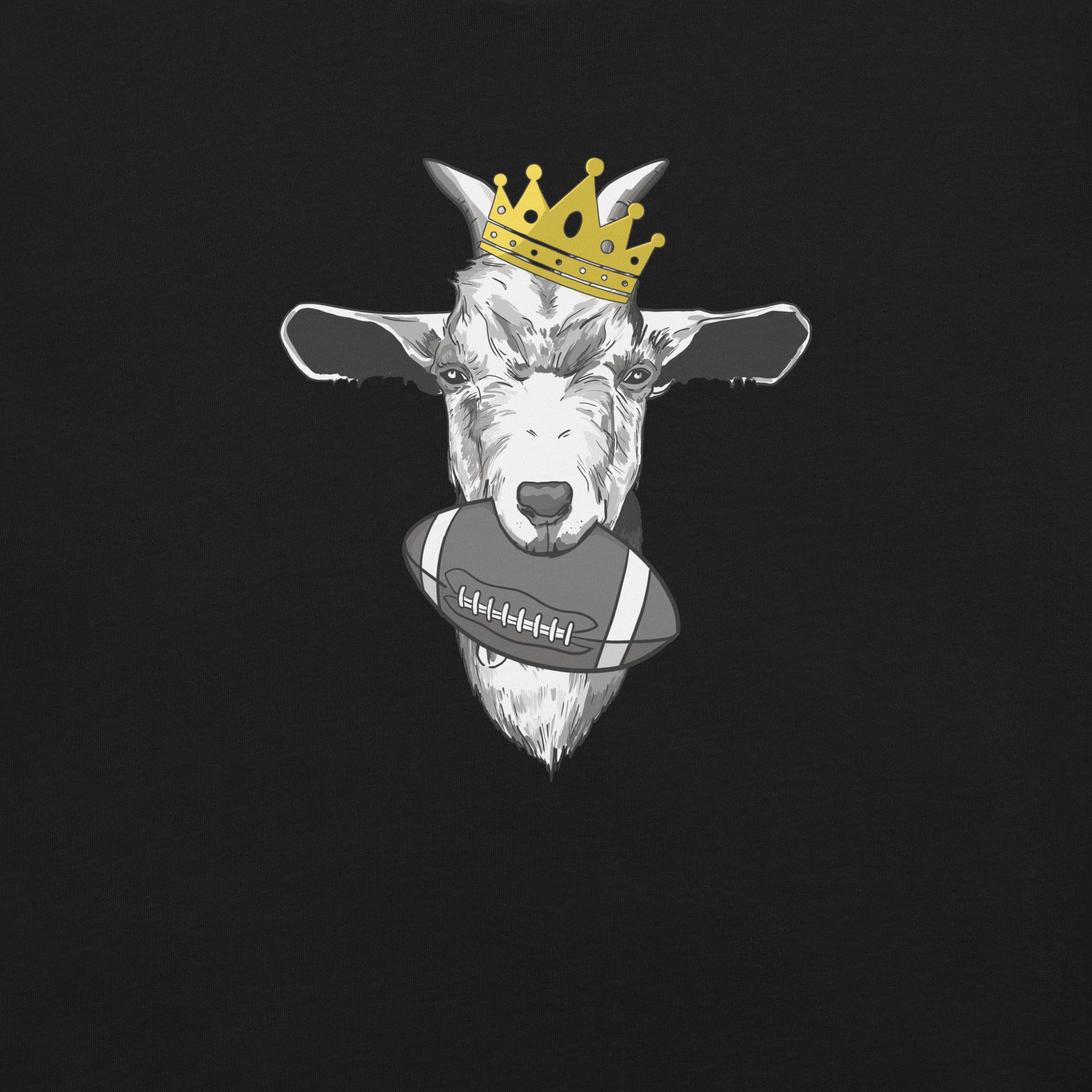 Fantasy Football GOAT with Crown t-shirt