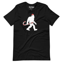 Load image into Gallery viewer, Christmas Bigfoot t-shirt
