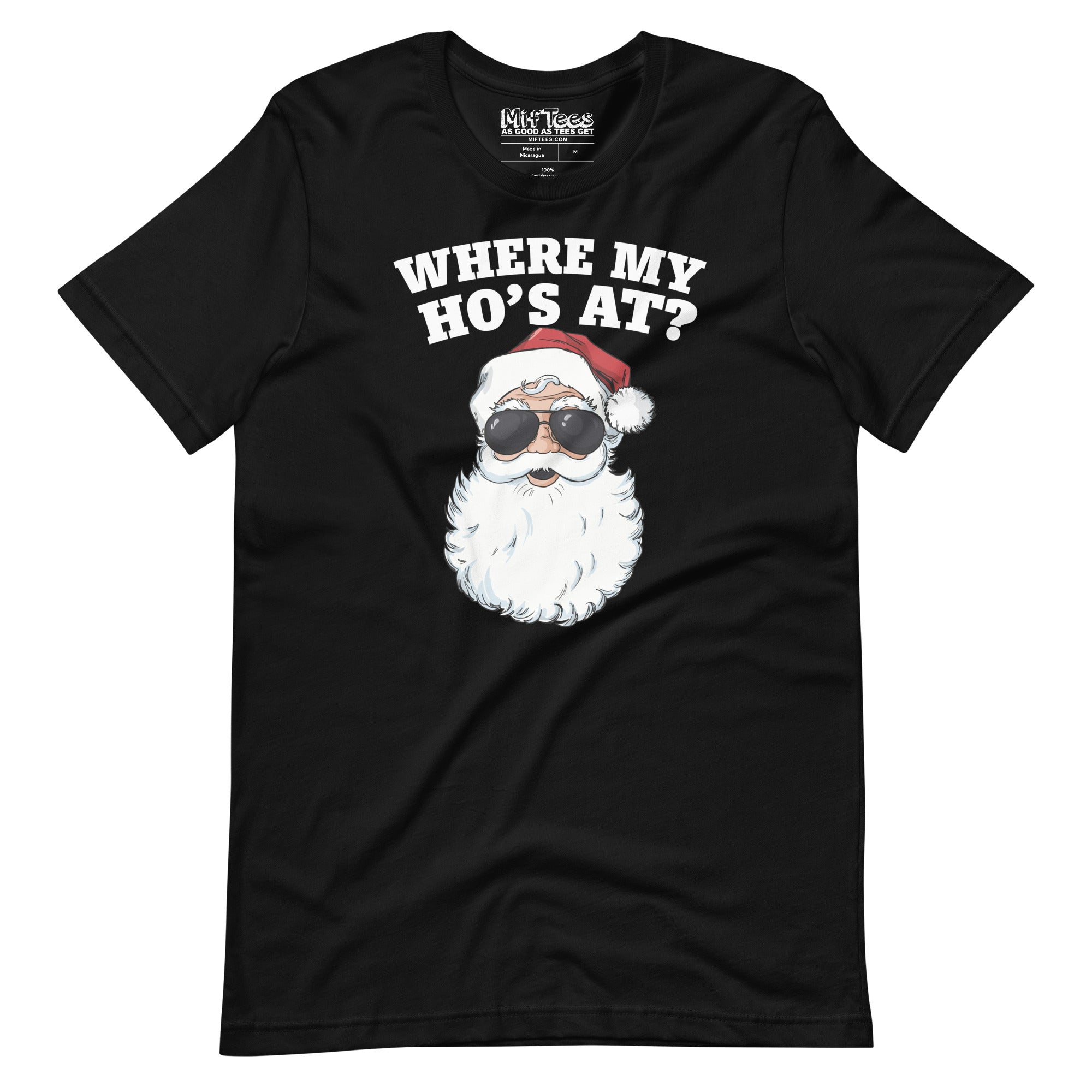 Santa Claus Where My Ho's At t-shirt