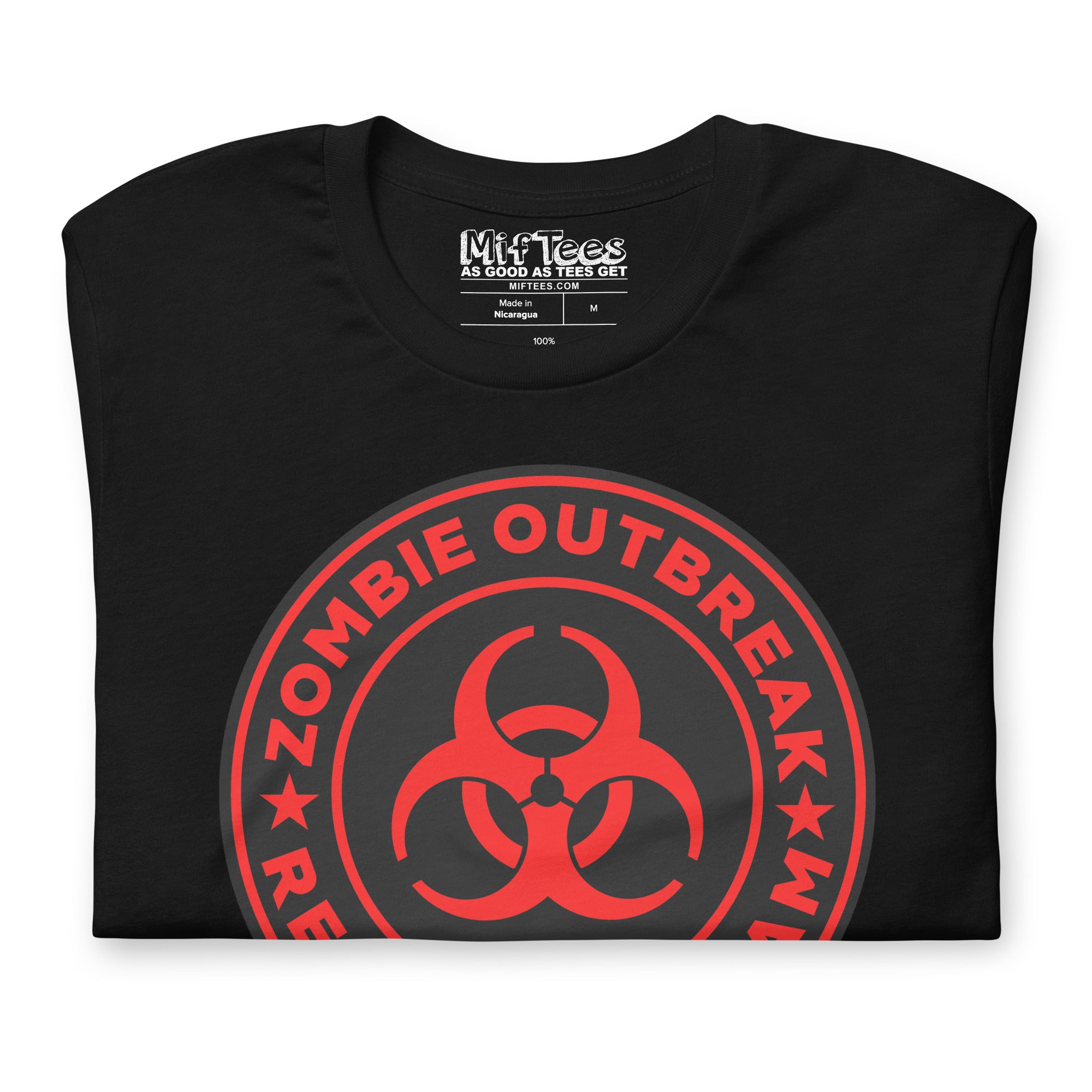 Zombie Outbreak Response Team t-shirt