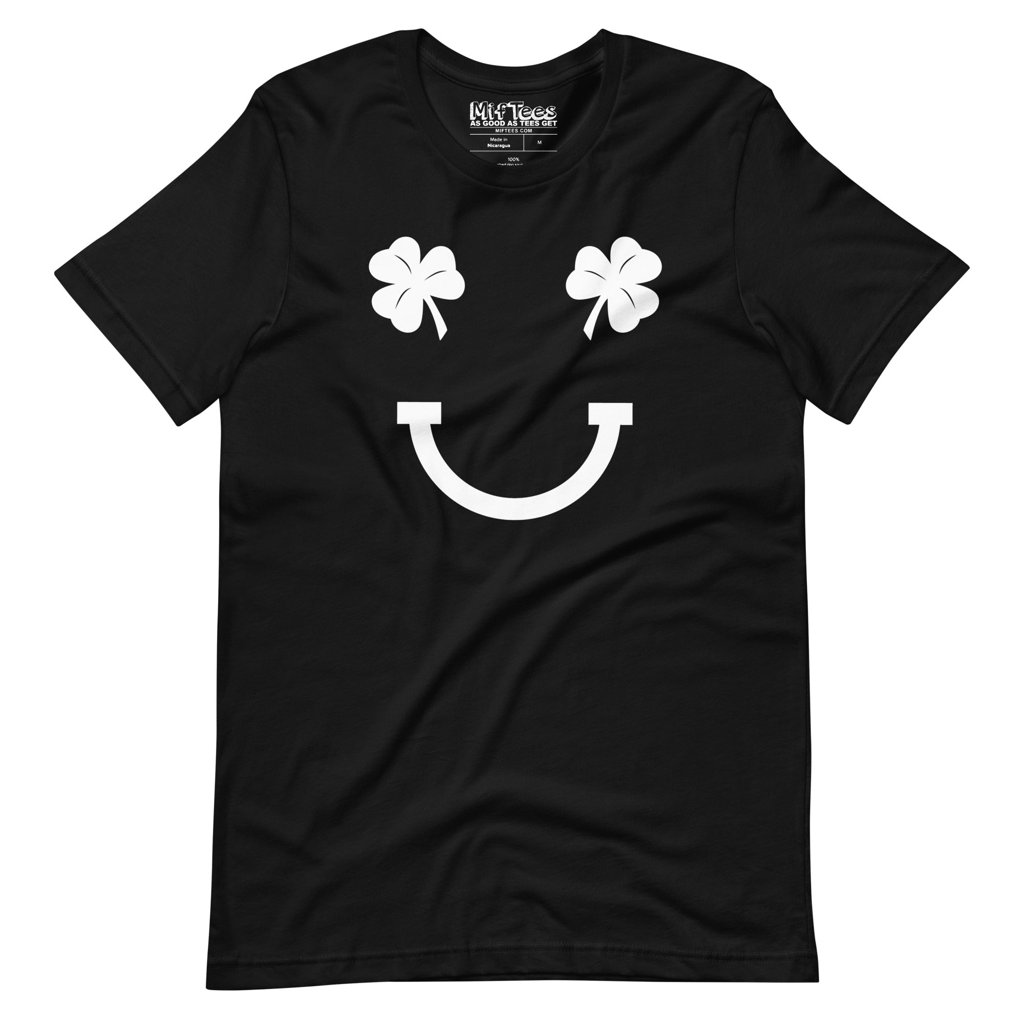 Shamrock Smile St. Patrick's Day Irish Smile Shamrock T-Shirt