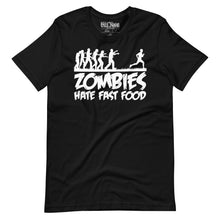 Load image into Gallery viewer, Zombies Hate Fast Food t-shirt
