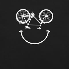 Smile cycling Bicycle Smiling Face T-Shirt