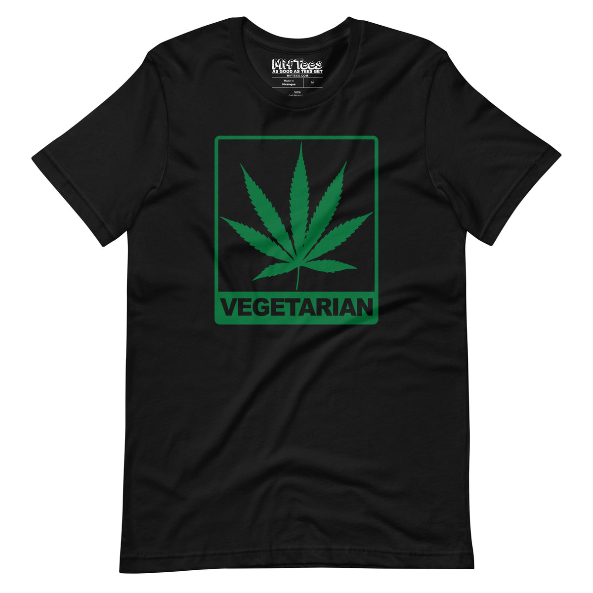 Weed Vegetarian Funny Cannabis T-Shirt