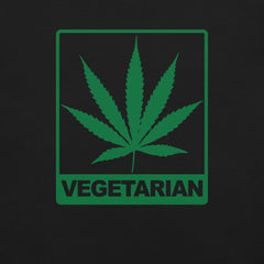 Weed Vegetarian Funny Cannabis T-Shirt