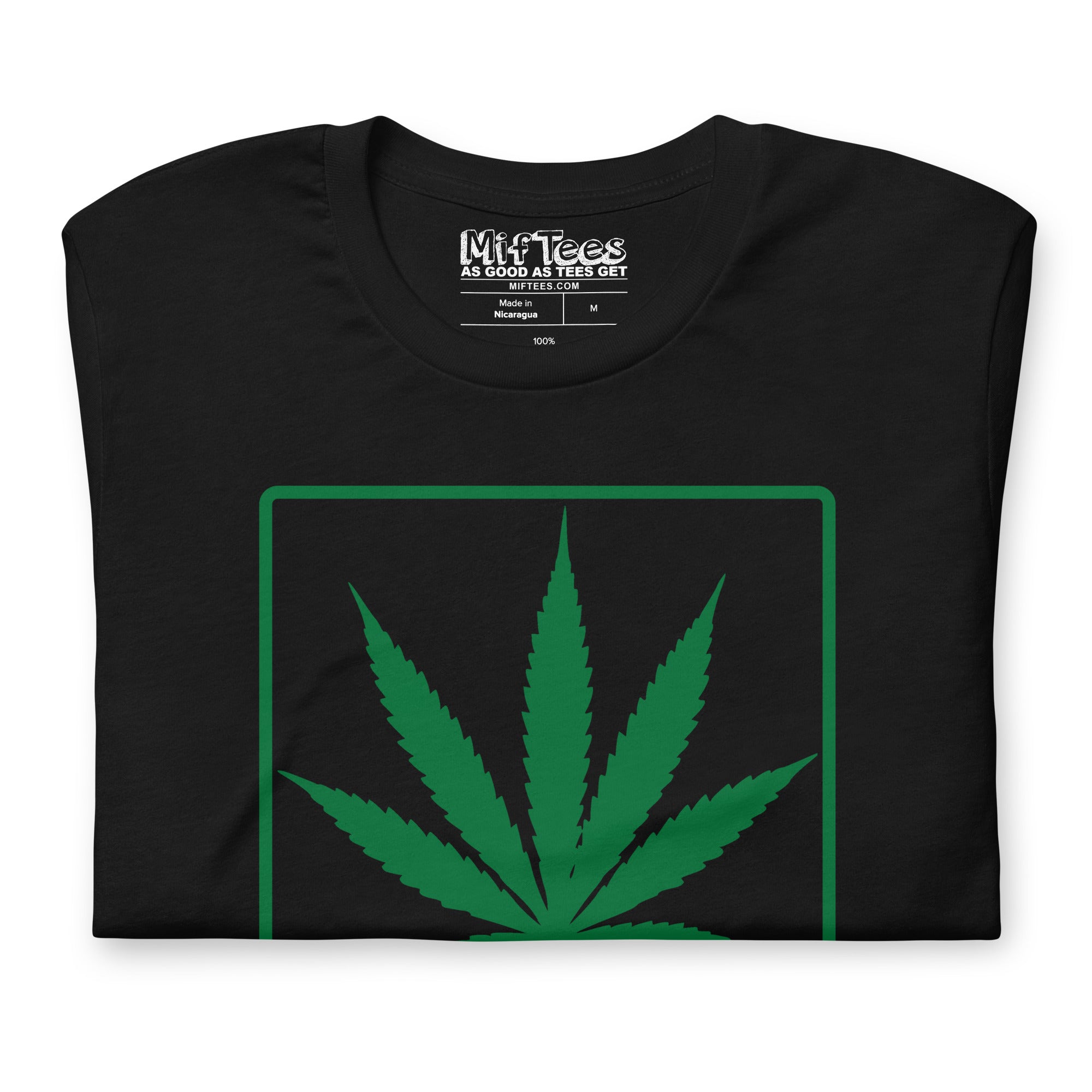 Weed Vegetarian Funny Cannabis T-Shirt