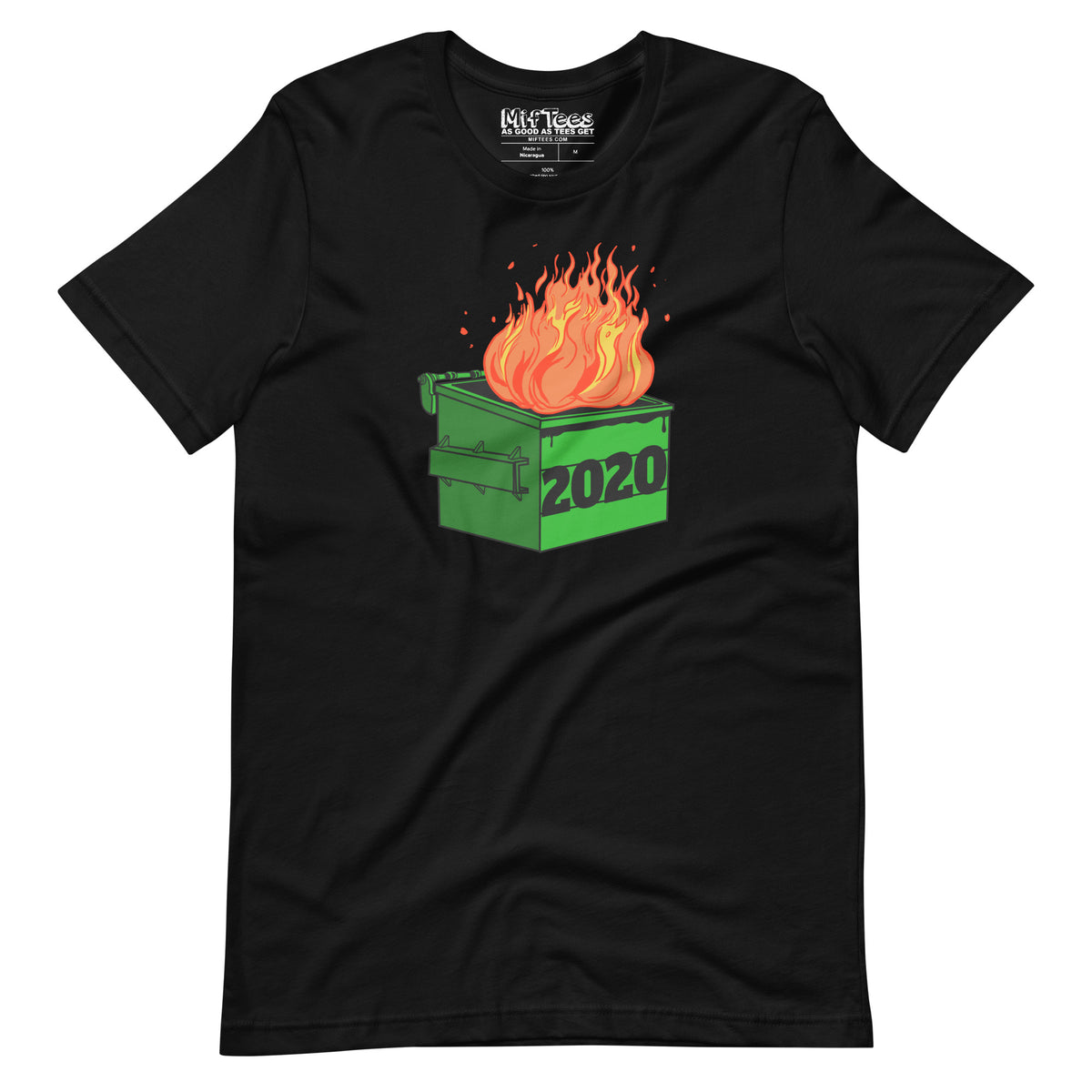 2020 Dumpster Fire t-shirt