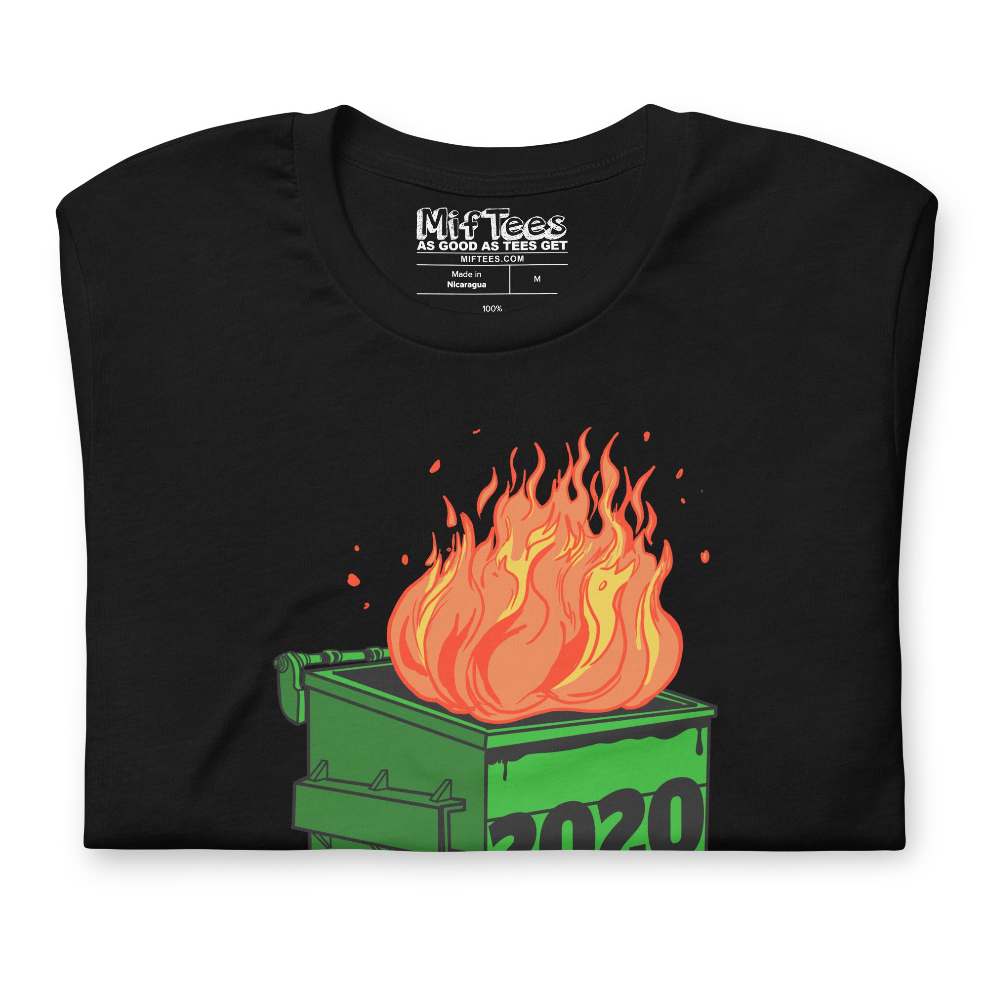 2020 Dumpster Fire t-shirt