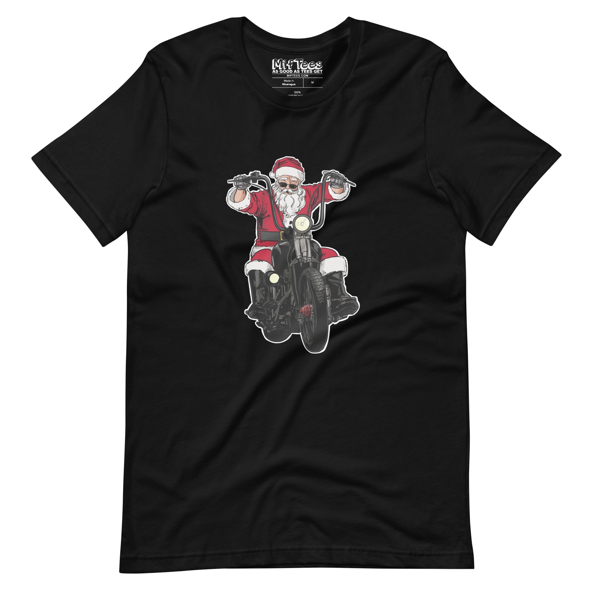 Biker Santa t-shirt