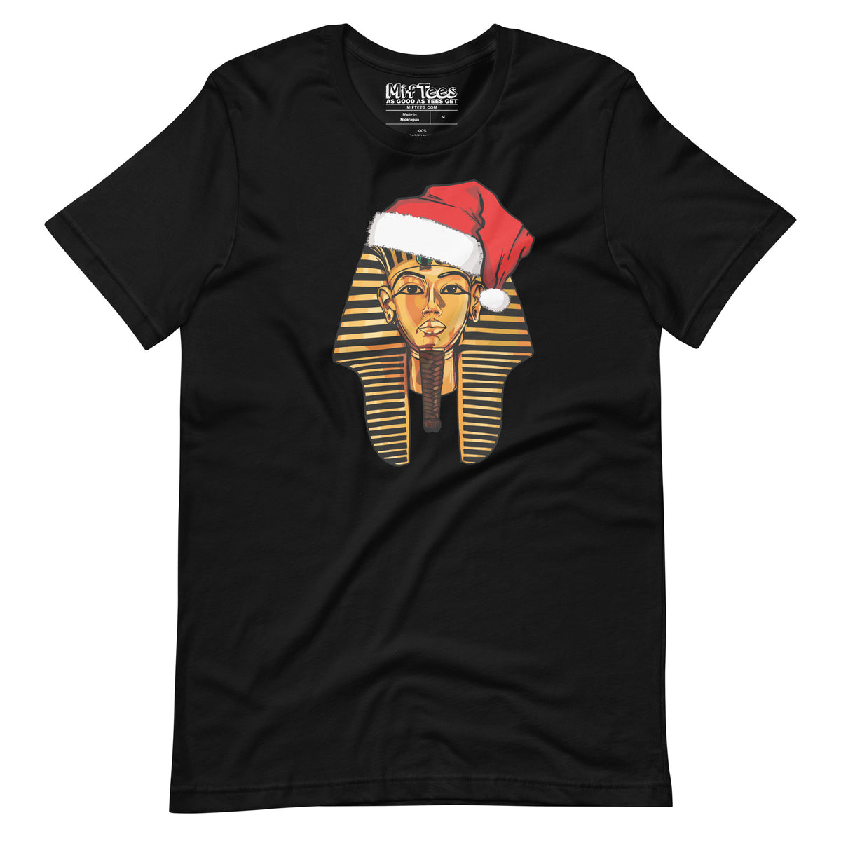 King Tut Santa t-shirt