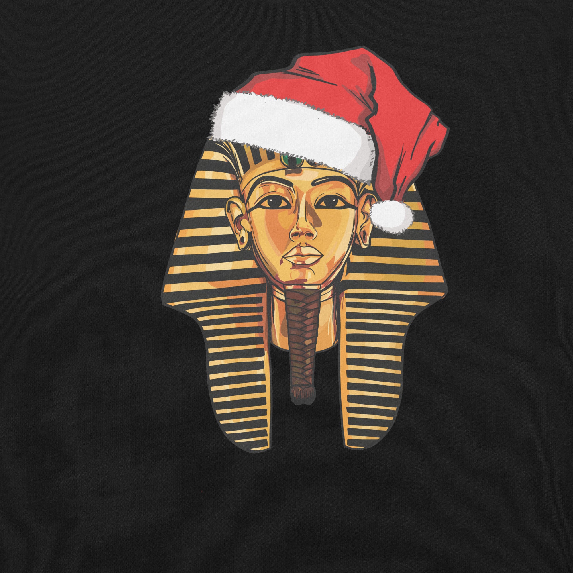 King Tut Santa t-shirt