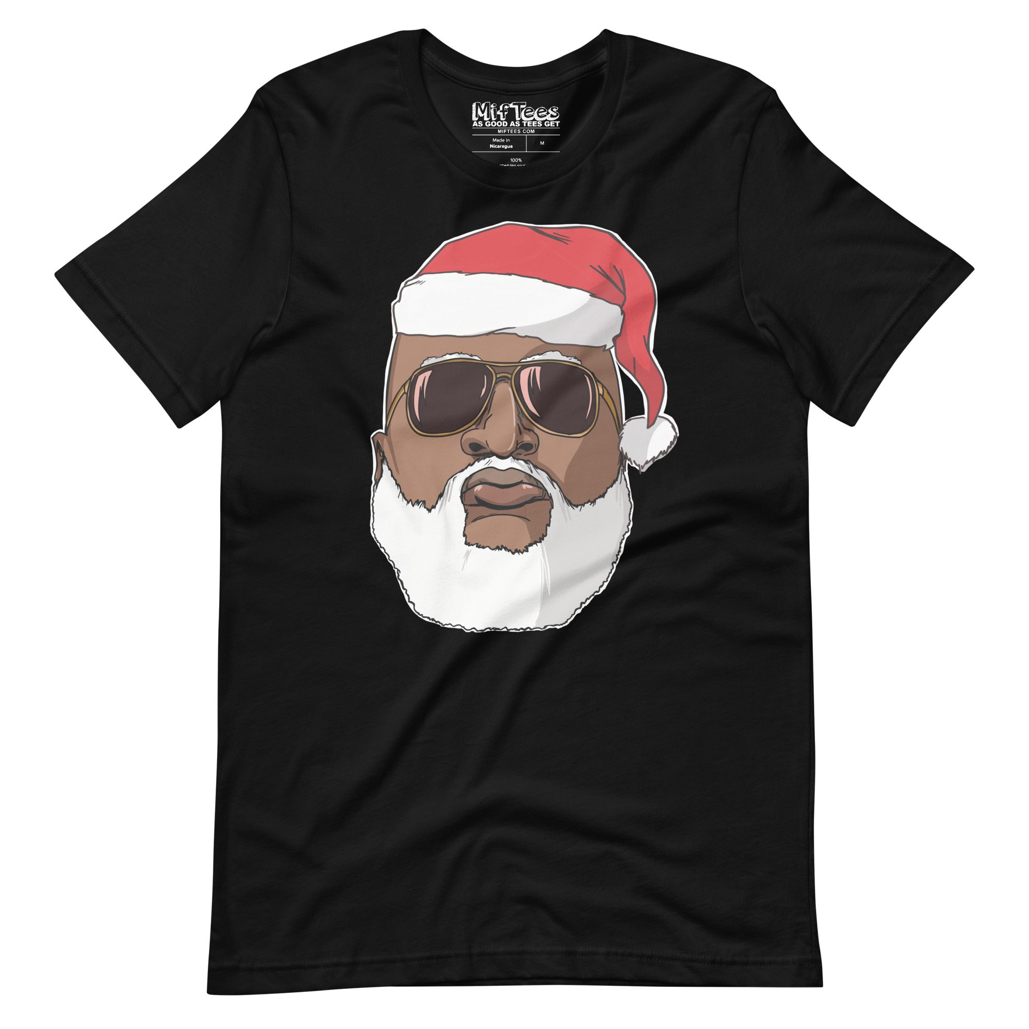 Black Santa Claus t-shirt