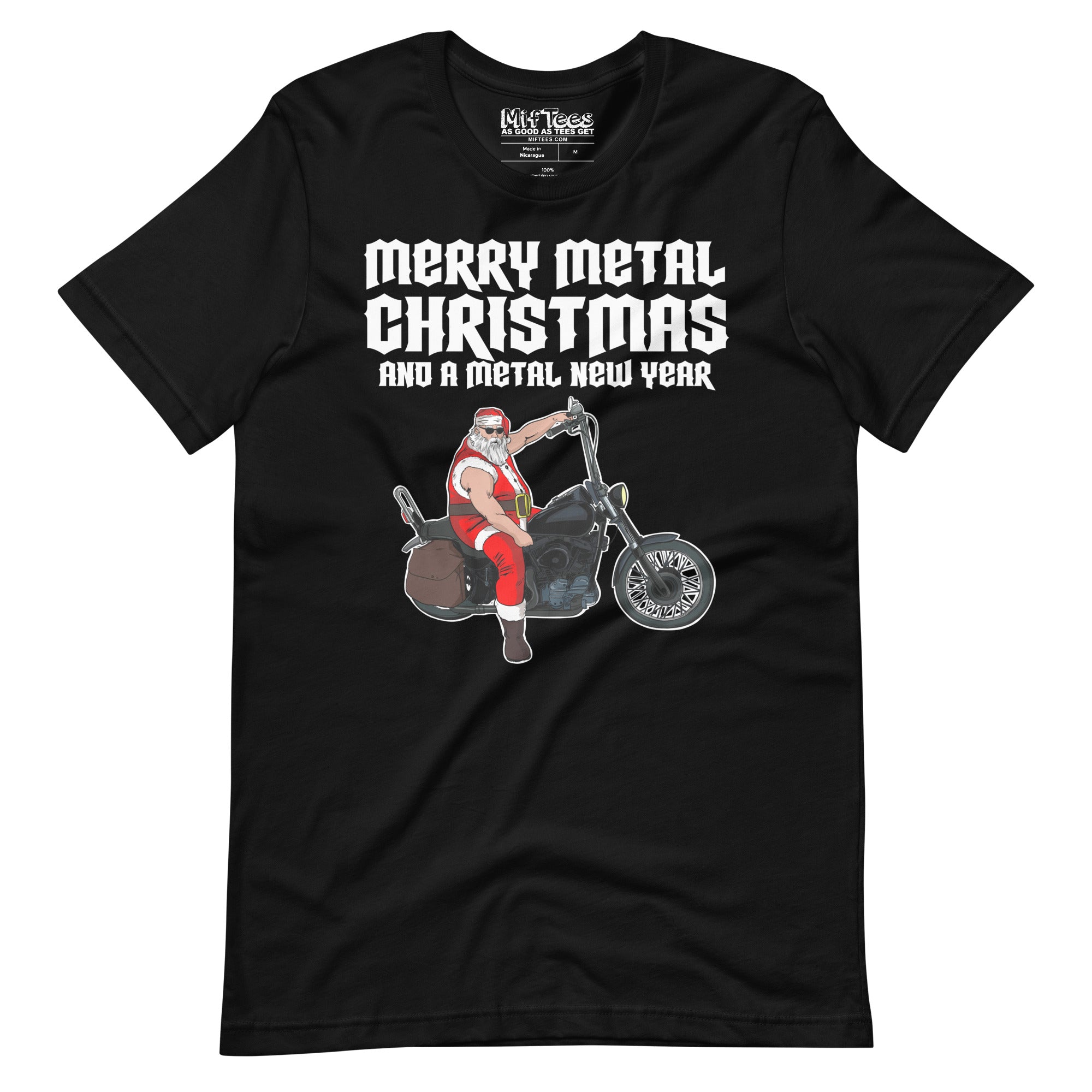 Merry Metal Christmas and Metal New Year t-shirt