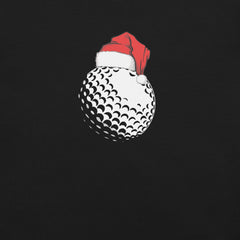 Golf Ball with Santa Hat t-shirt