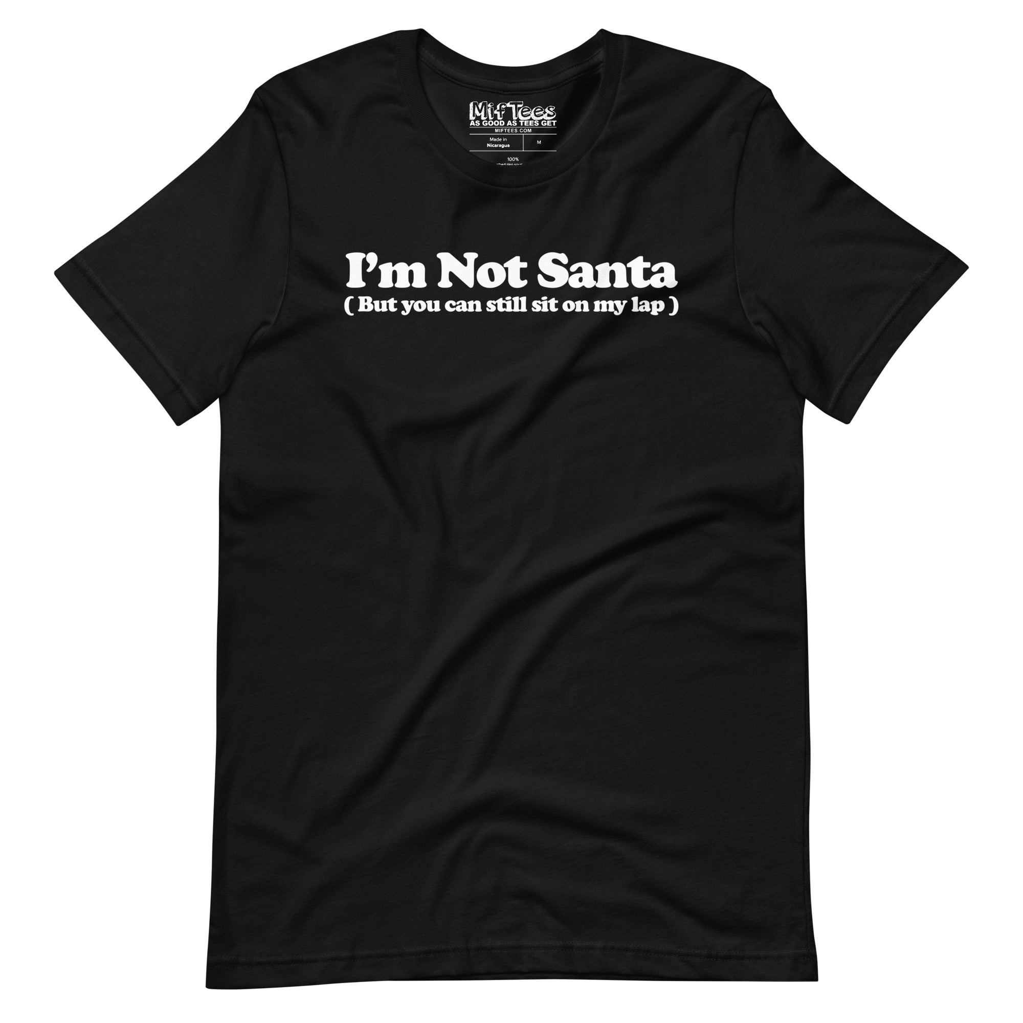 I'm not Santa but you can still sit on my lap t-shirt