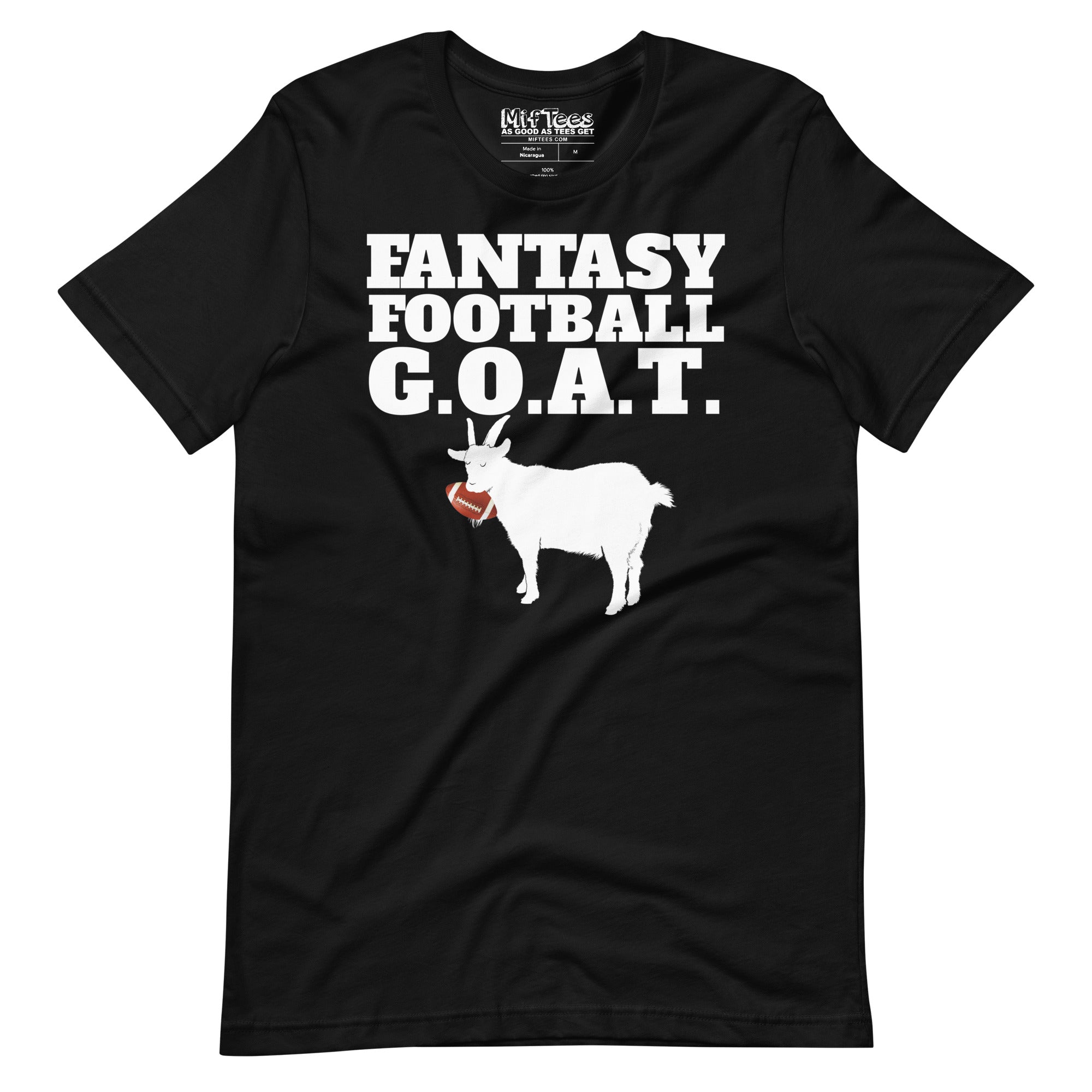 Fantasy Football GOAT t-shirt