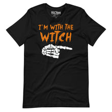 Load image into Gallery viewer, I’m With the Witch Funny Halloween T-Shirt
