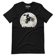 Witch Riding a Dirtbike Halloween t-shirt