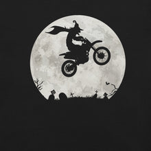 Load image into Gallery viewer, Witch Riding a Dirtbike Halloween t-shirt
