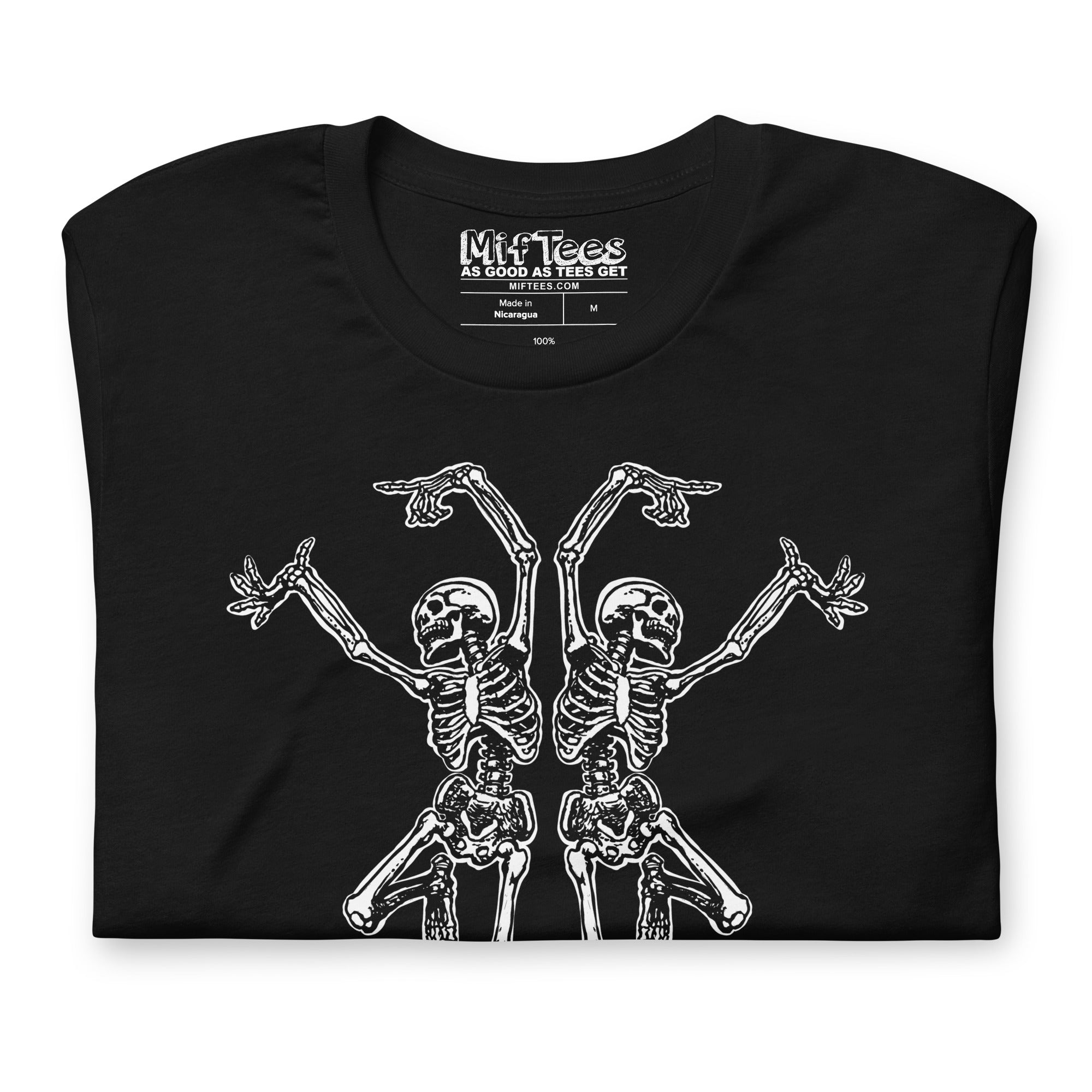 Back to Back Dancing Skeletons T-Shirt