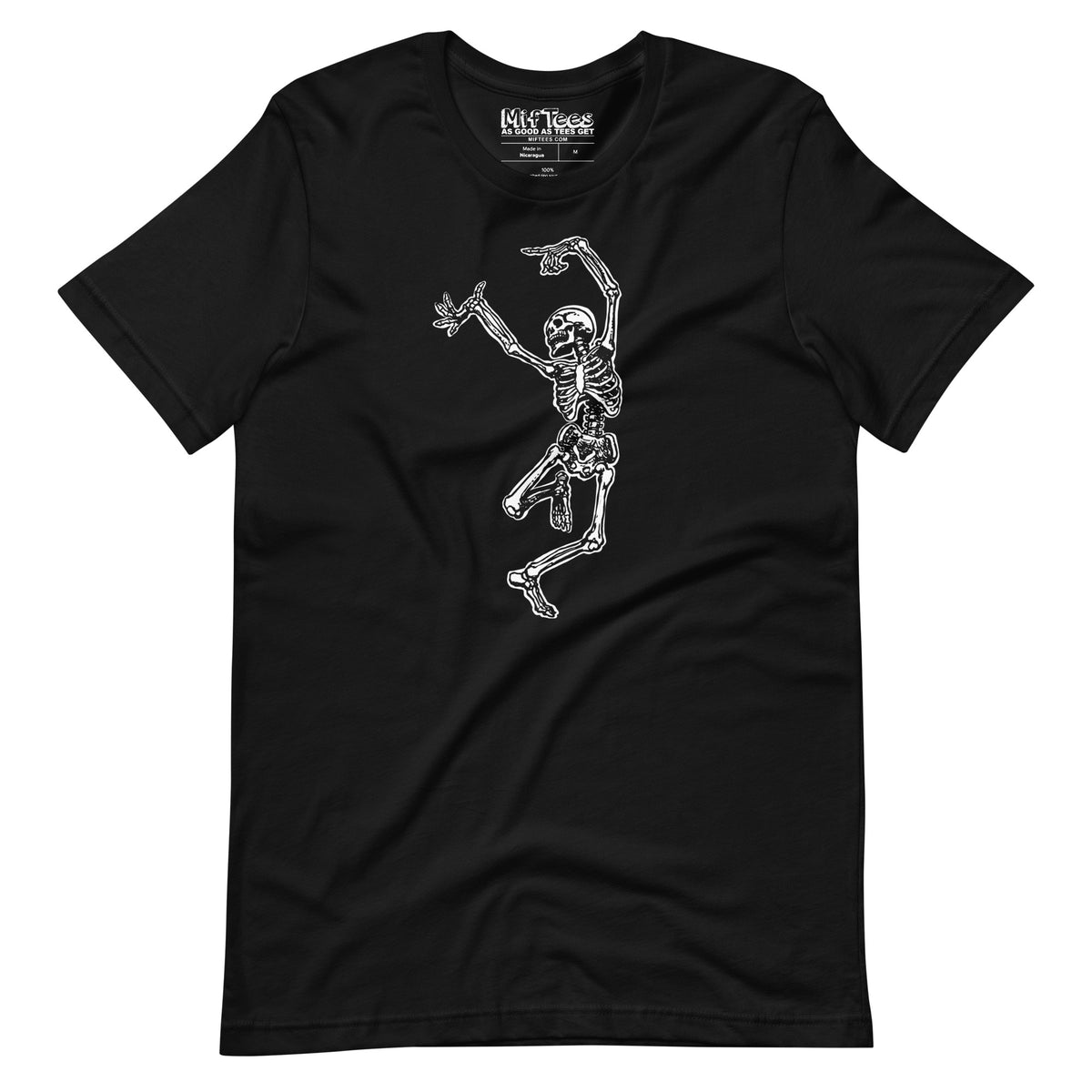 Right Dancing Skeleton Halloween T-Shirt