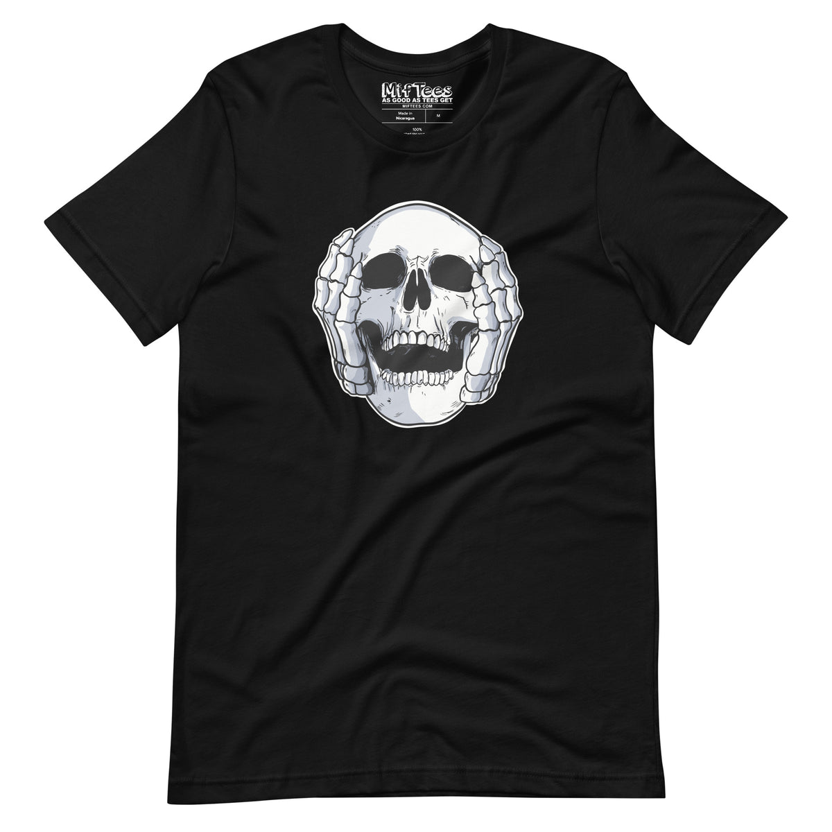 Hear No Evil Skull T-Shirt