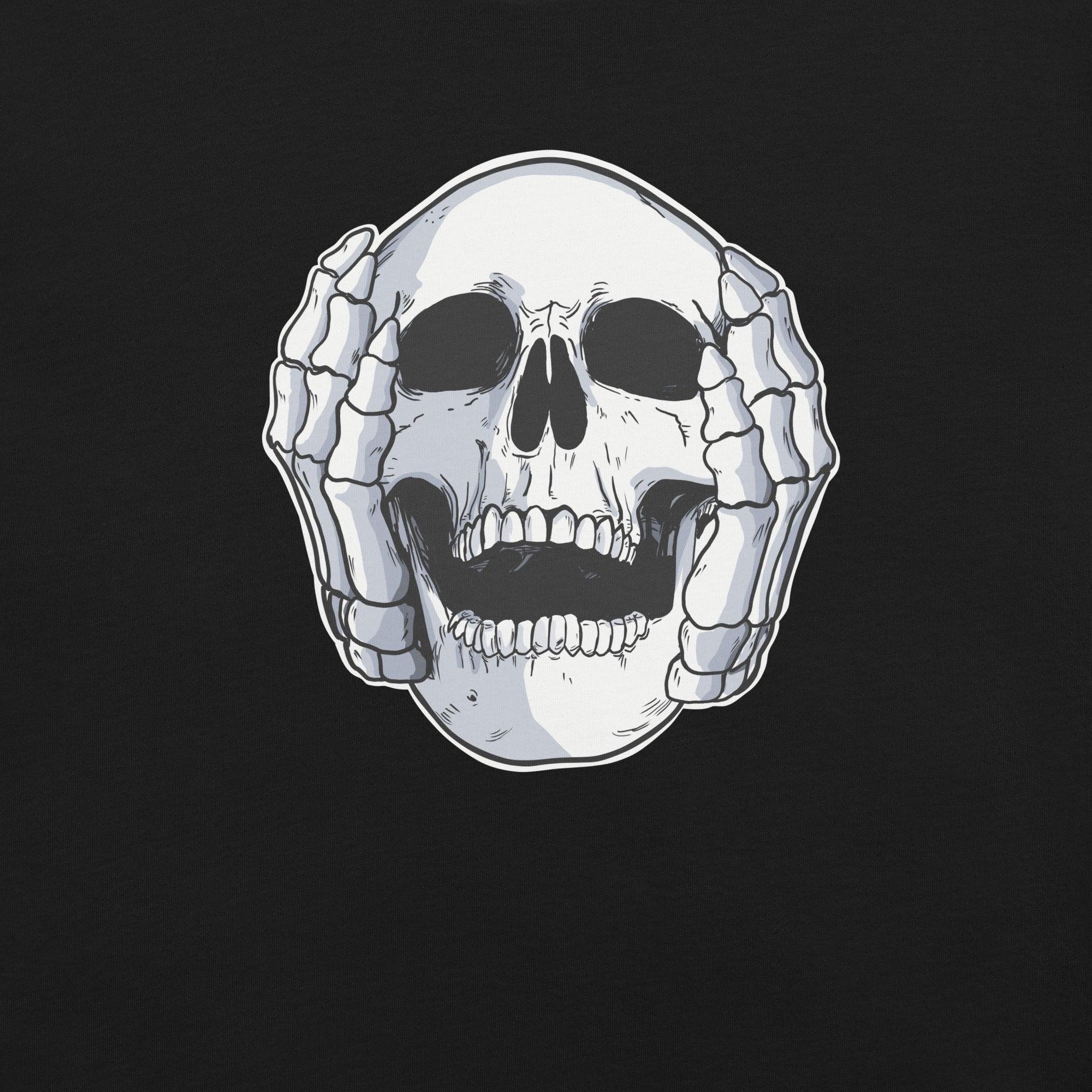 Hear No Evil Skull T-Shirt