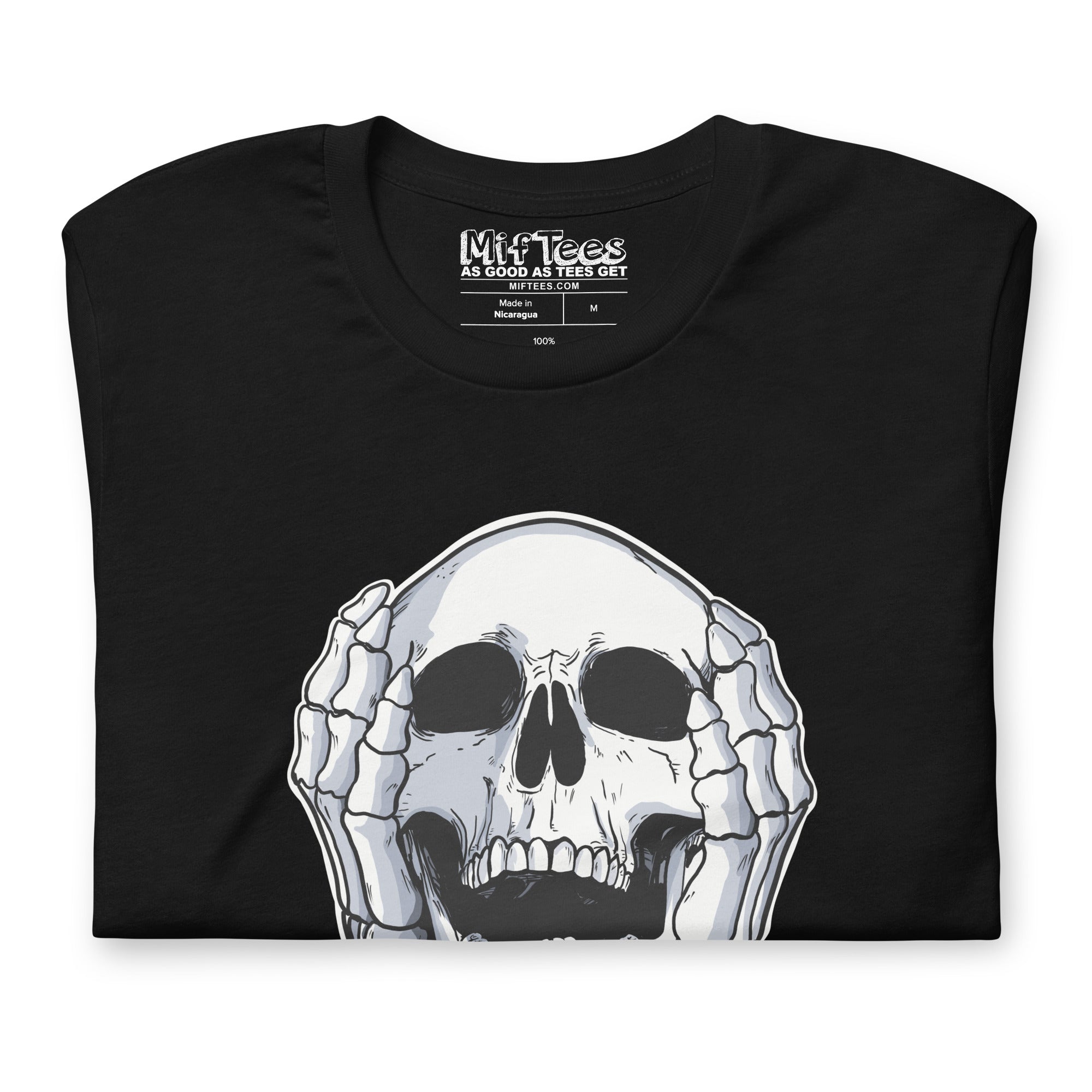 Hear No Evil Skull T-Shirt