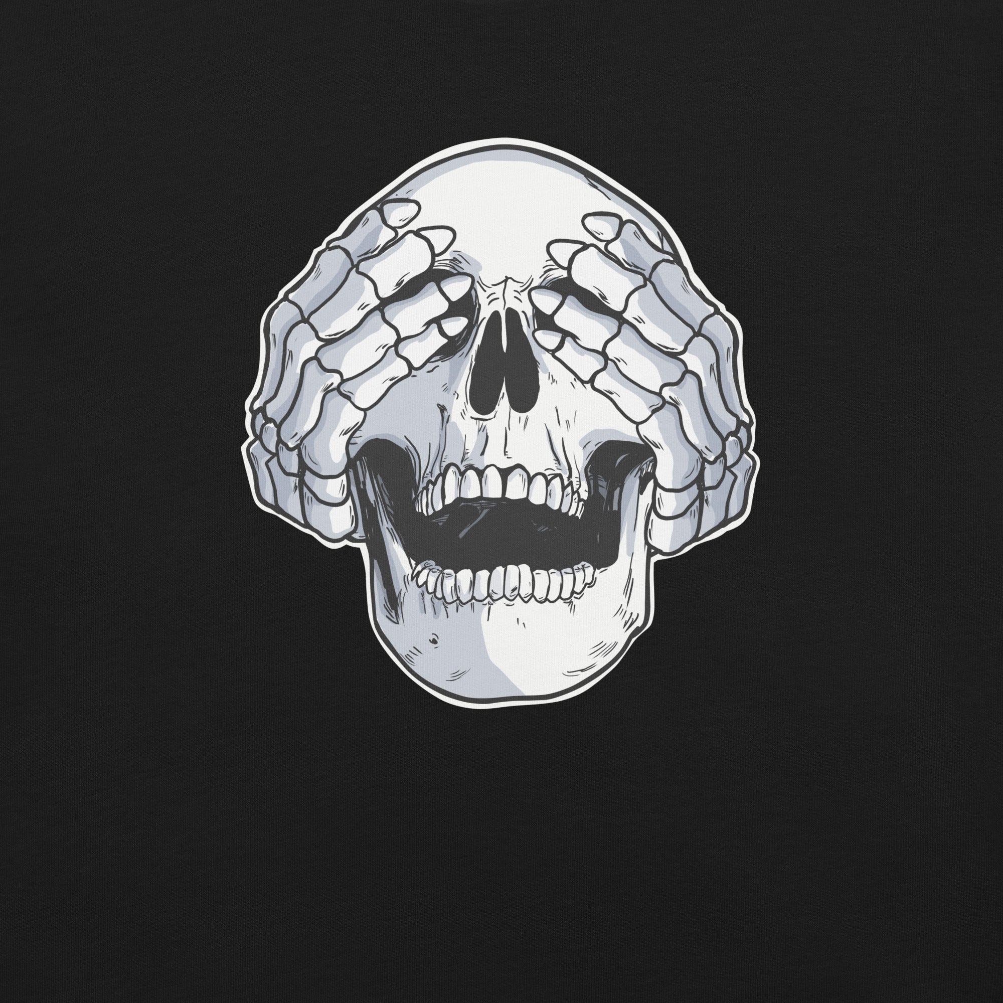 See No Evil Skull T-Shirt