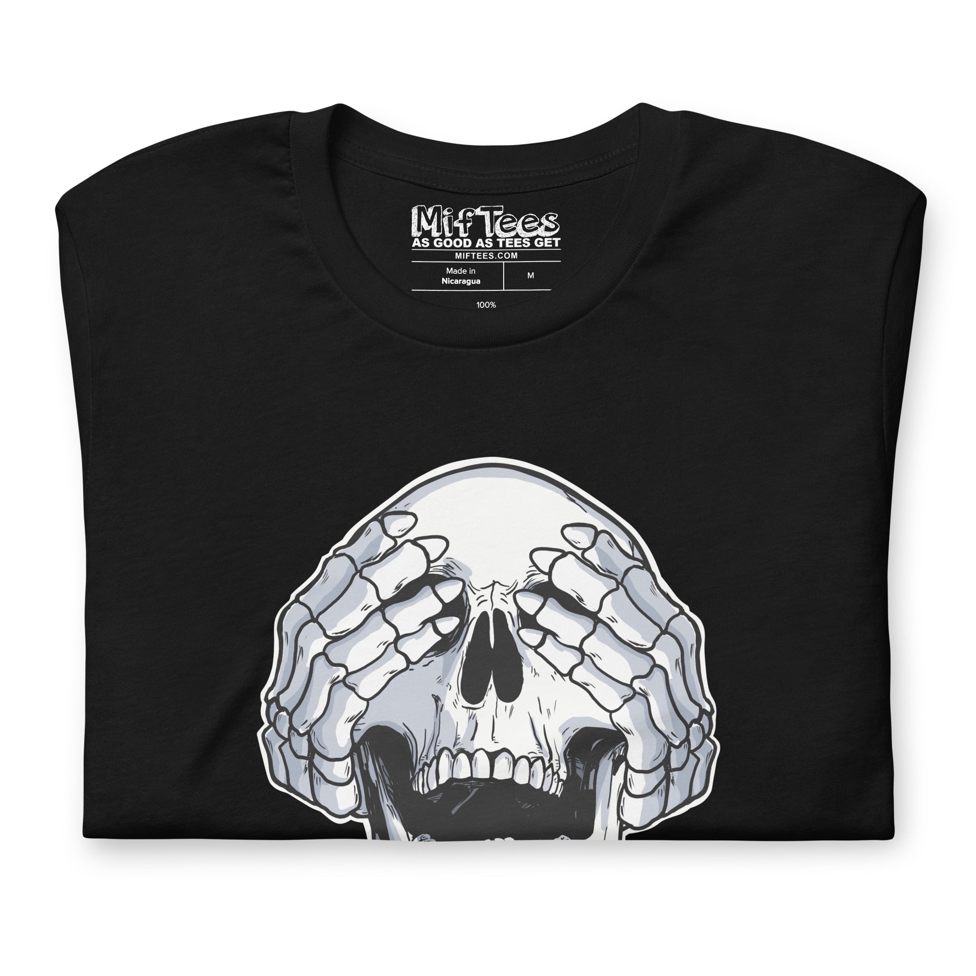 See No Evil Skull T-Shirt