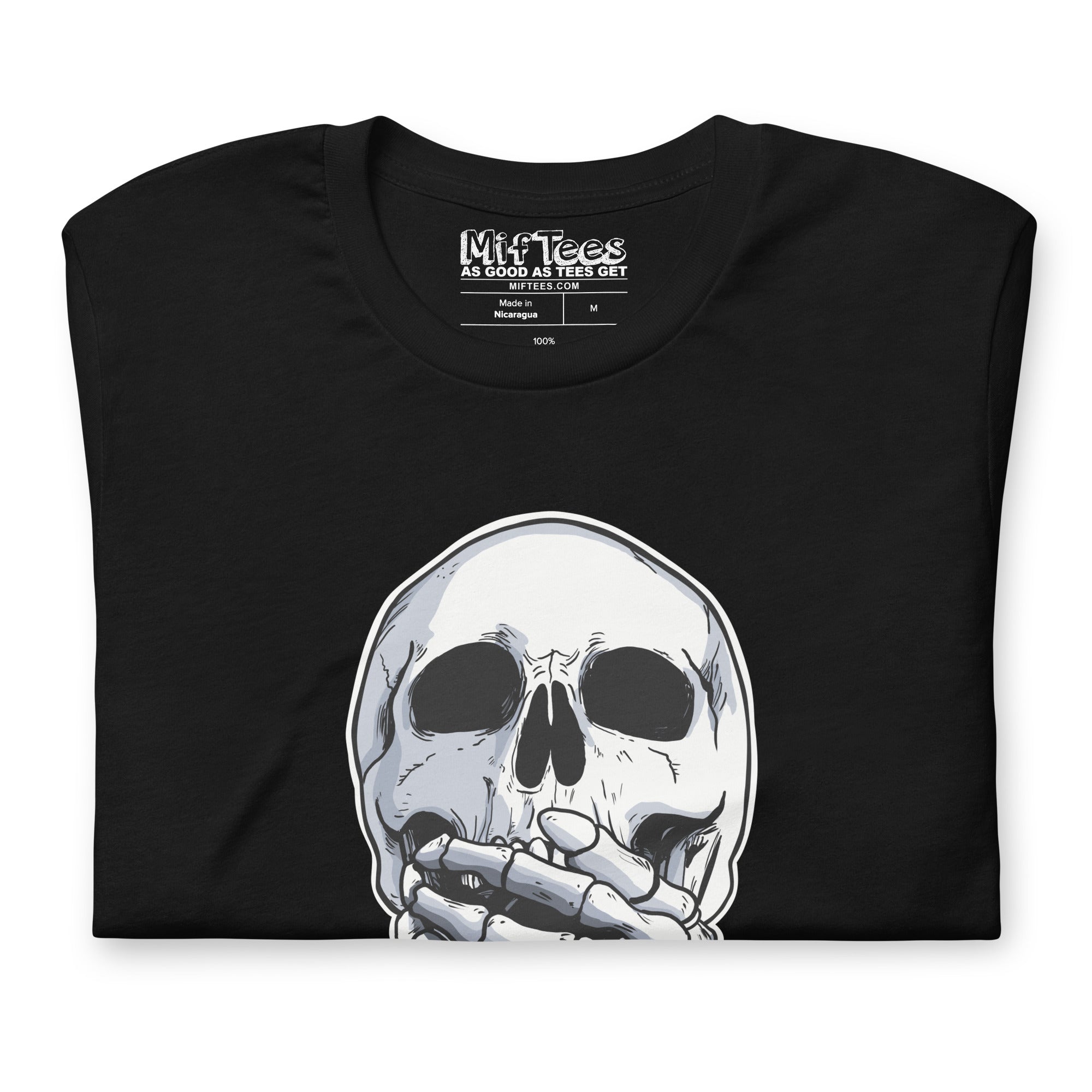 Speak No Evil Skull T-Shirt