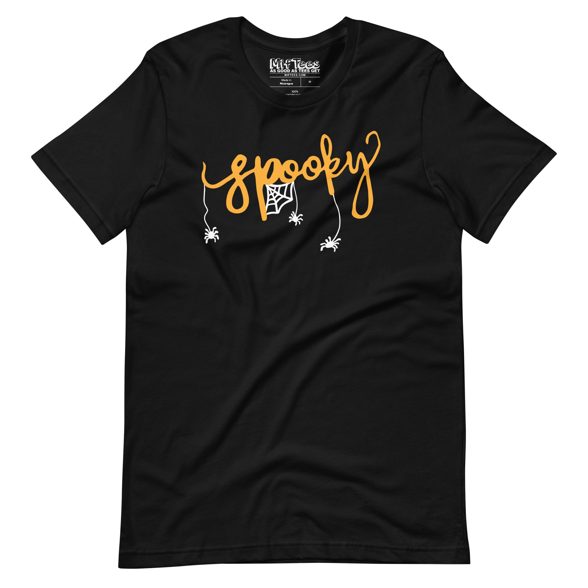 Spooky Spider Web Halloween T-Shirt