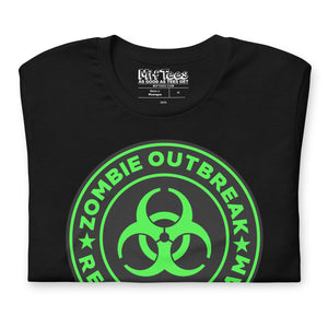 Green Zombie Outbreak Response Team T-Shirt