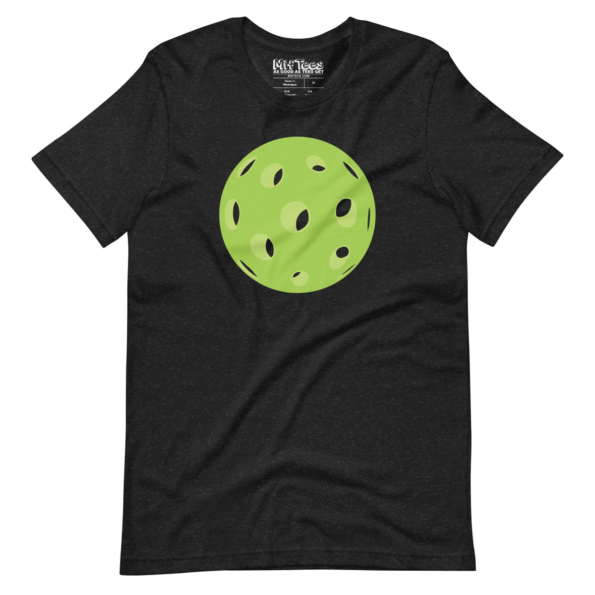 Green 3D pickleball t-shirt