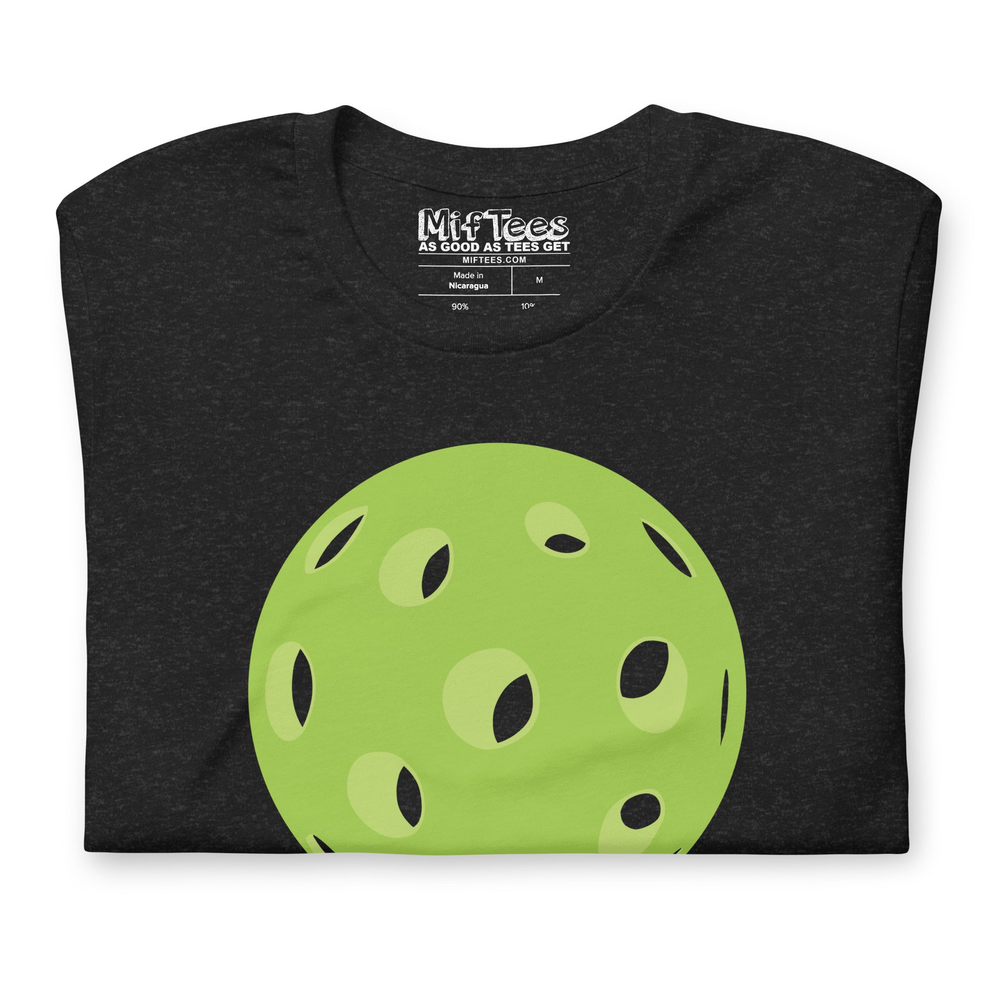 Green 3D pickleball t-shirt