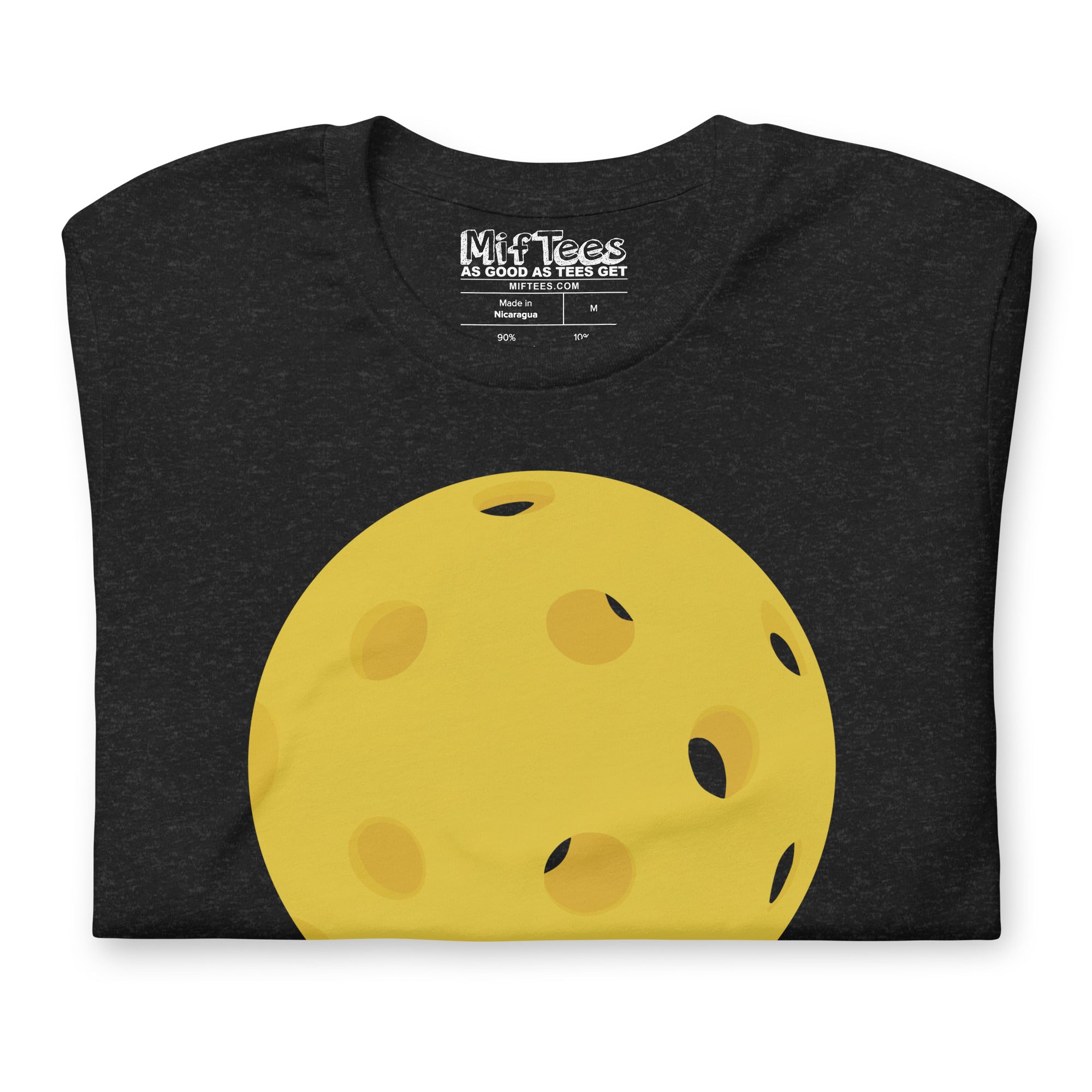 3D Yellow Pickleball t-shirt