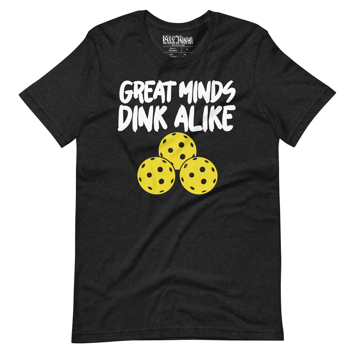 Great Minds Dink Alike Pickleball t-shirt