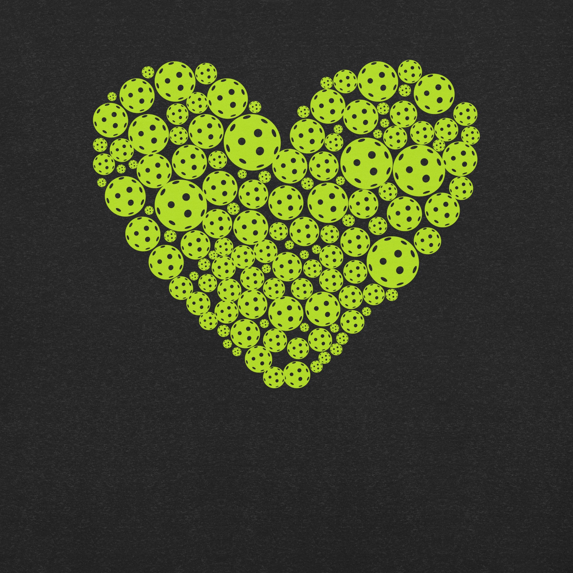 Pickleball Heart t-shirt