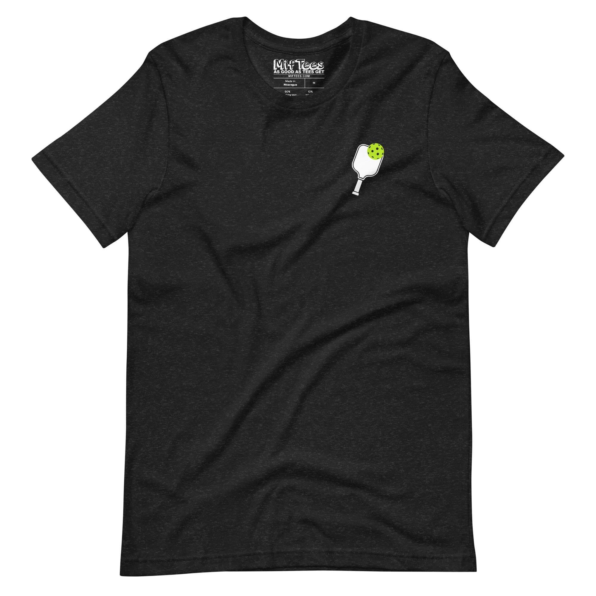 Pickleball in pocket t-shirt